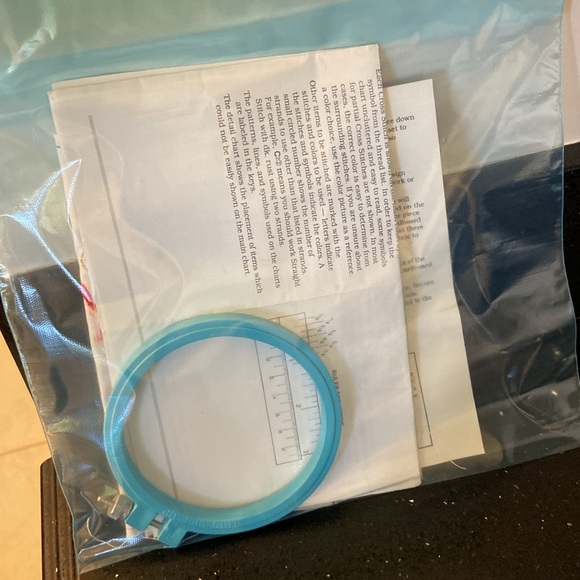 Vintage Stamped Cross Stitch Kit - Bathroom, Dressing Room: Don’t Rush Me! - Picture 5 of 7